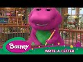 Barney Write A Letter Home Activities For Kids