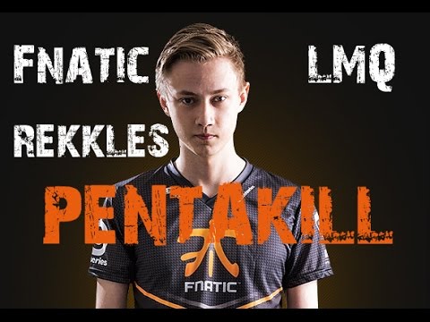 Rekkles Pentakill - Fnatic vs LMQ - German