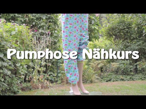 PUMPHOSE NÄHEN FÜR ERWACHSENE | DIY | Nähen für Anfänger | Tutorial