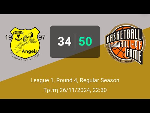 Angels 34-50 Naismiths Pioneers - (Round4-League1- 26/11/2024)
