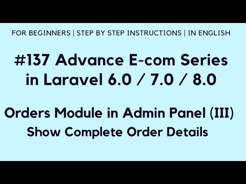 172 Make E com Website in Laravel 6 | Export Products Excel with Headings | Maatwebsite 3 1