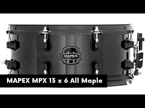 Mapex MPX All Maple 13" x 6" Snare Drum Test