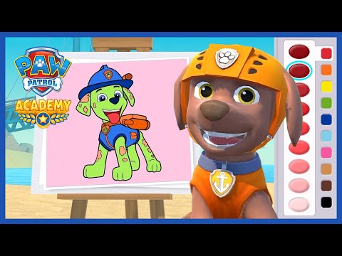 Zuma's Beachside Art Gallery #2 - PAW Patrol Academy - App for Kids