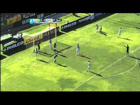 Bazán tuvo el primero. Ferro 0 - Atlético Tucumán 0. Fecha 3. B Nacional 2015. FPT