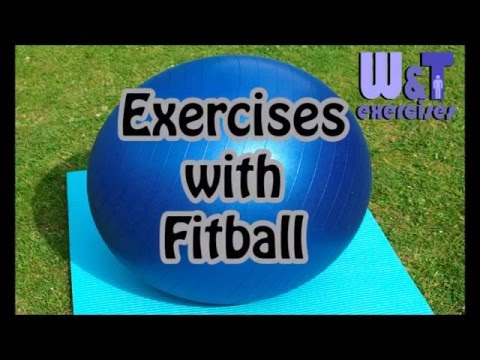 Exercises with fitball – Weightloss & Toning Exercises