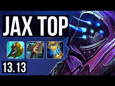 JAX vs NEEKO (TOP) | 3.3M mastery, 7 solo kills, 1000+ games | KR Grandmaster | 13.13