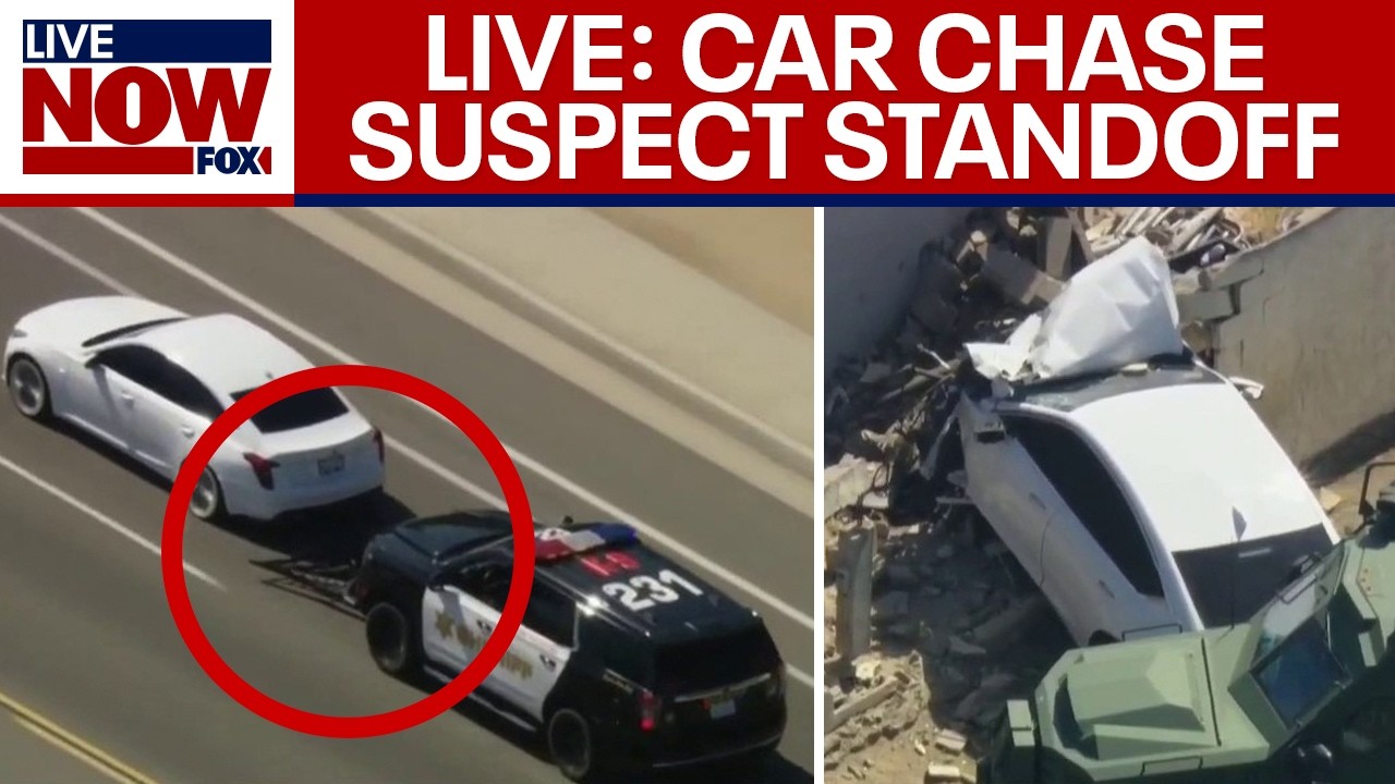 LIVE: Police pursuit standoff in Southern California