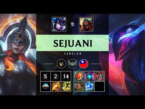 Sejuani Jungle vs Zed - TW Challenger Patch 25.15
