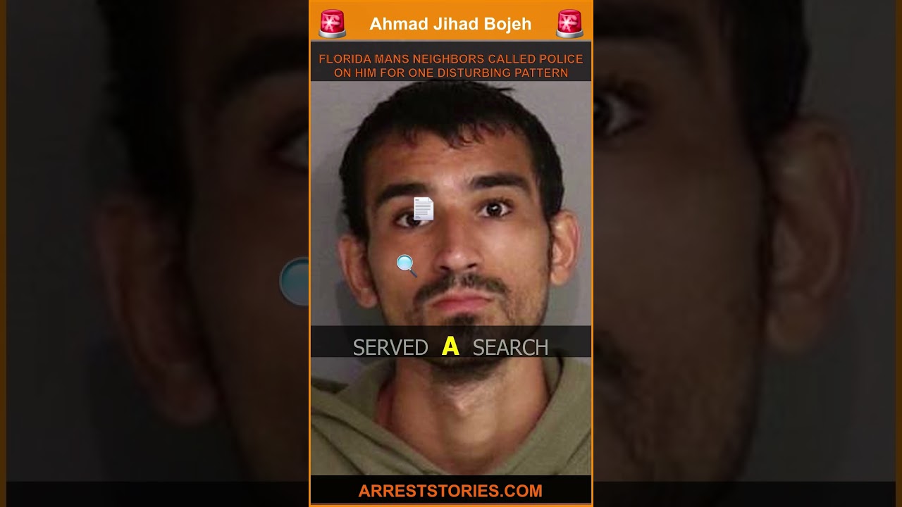 FLORIDA MANS NEIGHBORS CALLED POLICE ON HIM FOR ONE DISTURBING PATTERN