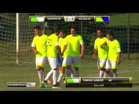 SZEDRES SE - KÖLESDI SE      6-2  (4-1)