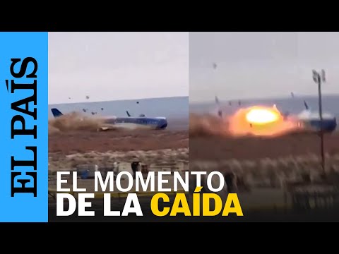 Accidente de un avión de Azerbaiyan Airlines en Kazajistán