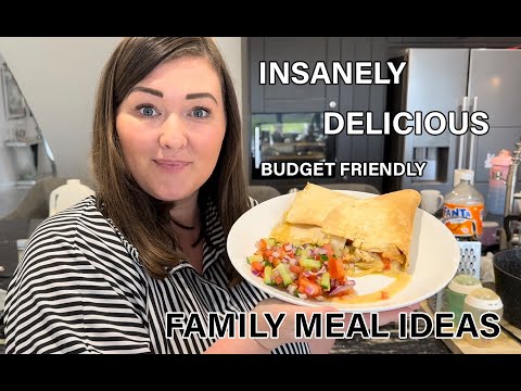 BUDGET FRIENDLY FAMILY MEAL IDEAS FULL PREP & COOK WITH ME!