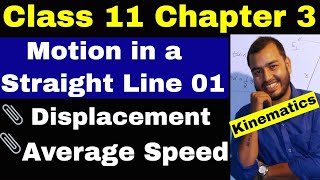 Class 11 Physics Chapt 03 : KINEMATICS : Motion in
