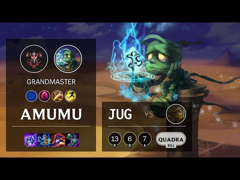 Amumu Jungle vs Ivern - EUW Grandmaster Patch 11.15