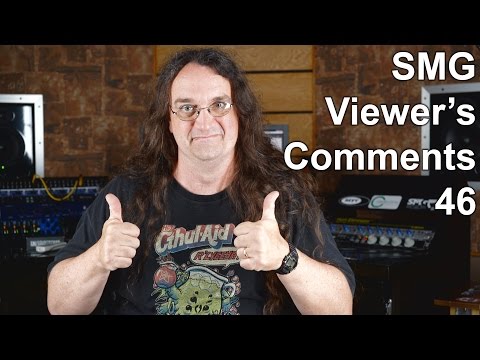 Smg Viewer's Comments #46 - Why do CRAP RECORDS SELL?  and  Do YOU need a REAMP BOX?