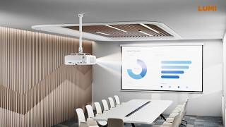 Cost-Effective Heavy-Duty Ceiling & Wall Projector Mounts | PRB26 Series | LUMI