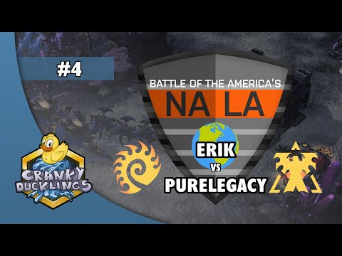 Erik vs PureLegacy - ZvT | Battle of the Americas #4 | NA-LatAm StarCraft 2 Tournament