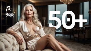 50+ Mature Beauty Woman in Luxury Lingerie AI | Classic Piano Relax Music