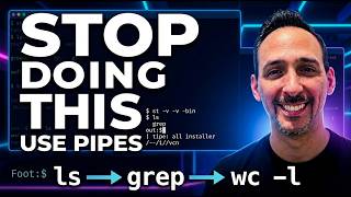 You’re Using the Linux Terminal Wrong (Pipes Fix This)