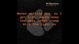 U.N.I. - Ed Sheeran lyrics!