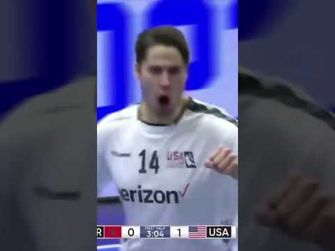 IHF HANDBALL WORLD CUP 2023. USA team goal