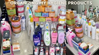 Organize My Hygiene Products With Me| My Huge Hygiene Collection Tour 2022| Vlog