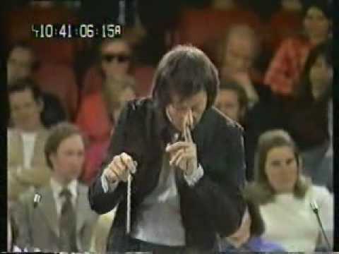 Andre Previn rehearses Beethoven 7th symphony