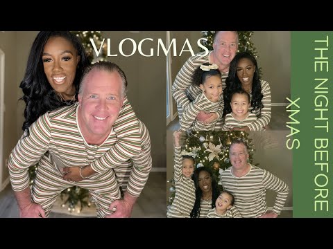 VLOGMAS: SPEND THE NIGHT BEFORE CHRISTMAS WITH US | Nikki O