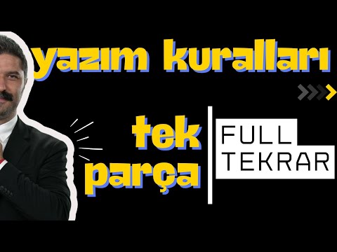 Tek Parça | YAZIM KURALLARI | Full Tekrar