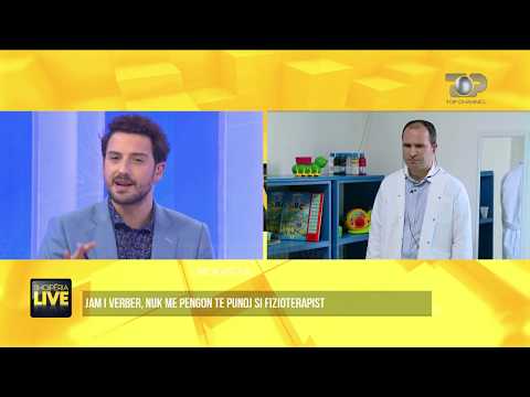 I verbër, por punon si fizioterapist, historia frymëzuese- Shqipëria Live, 22 Janar 2020