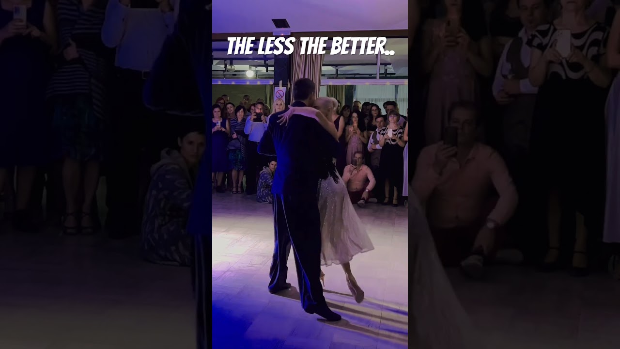 Murat & ELeonora .example of dancing flow connection #tangopassion #dance #tango #improvisation