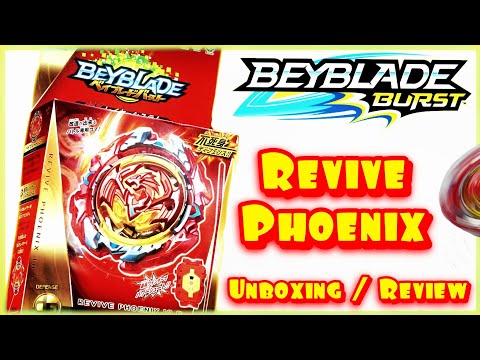 REVIVE PHOENIX Unboxing / Review / Test Battle vs Dranzer / Spryzen Requiem - Beyblade Burst Super Z