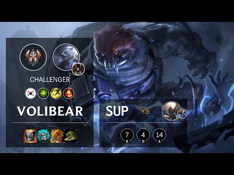 Volibear Support vs Pantheon - KR Challenger Patch 10.20