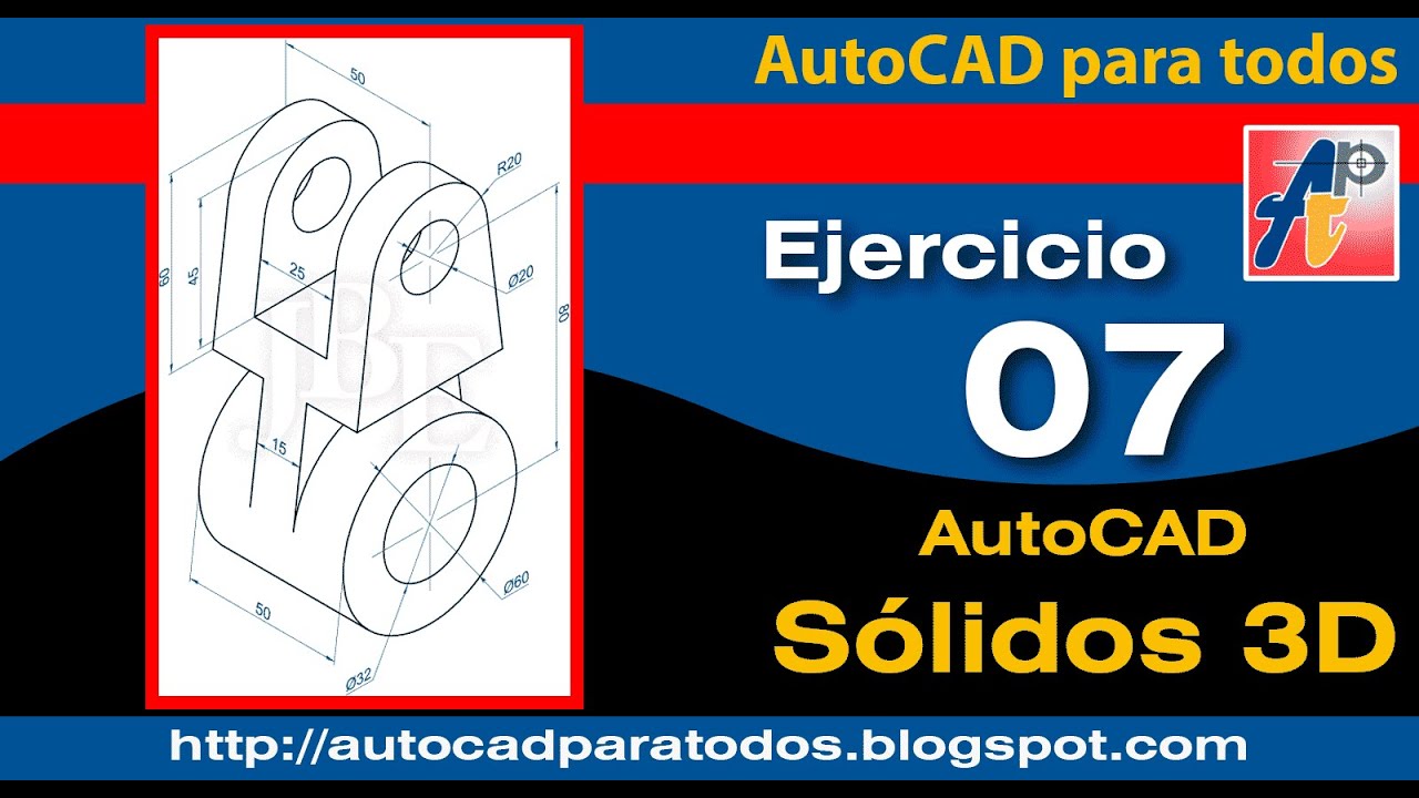 AutoCAD 3D - Ejercicio 07