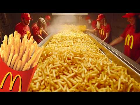 How Are McDonald's French Fries Made | Inside The Factory