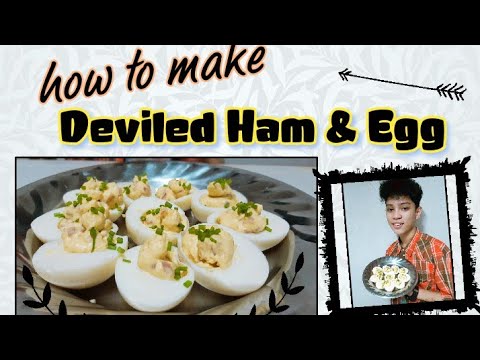 How to Make Deviled Ham and Egg | Appetizer | Recipe | Foodie | Lucy Light