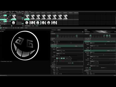 Natspir - GeometricV1 VJPlugin demo - Nico Orang