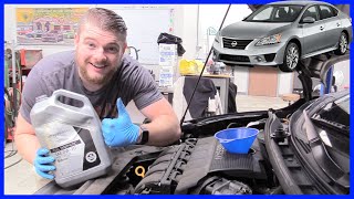  Change Oil and Filter Nissan Sentra