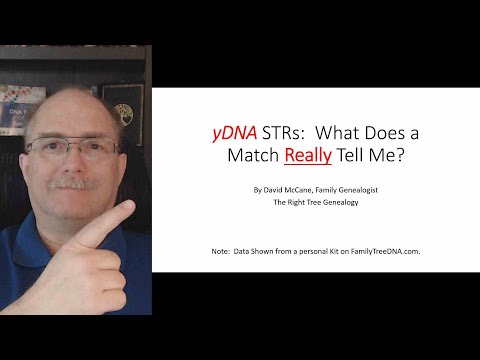 YDNA STRs - What Do Matches Mean to ME?
