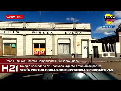 Comandante Luis Piedra Buena, convocan a reunión en el Colegio N° 1 por el consumo de sustancias.