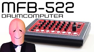 Video thumbnail for MFB 522 DRUMCOMPUTER  Sound and Functions   [direct high quality sound] by Penishead