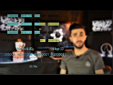 العنونه في الشبكات ما هو الـ IP  ؟وكيف يفهمة الحاسوب ؟وكيف يقسم؟ وكيف يحول ؟ addressing nework