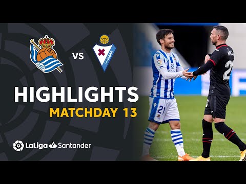 Highlights Real Sociedad vs SD Eibar (1-1)