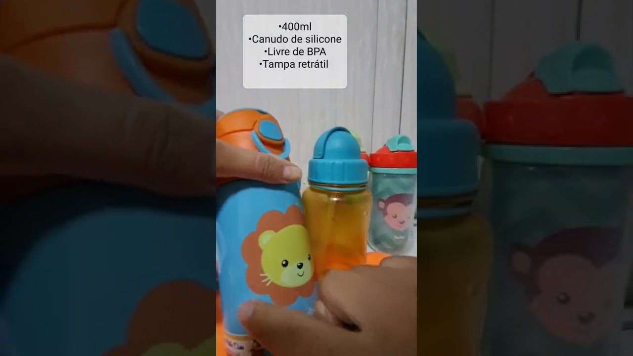 Garrafinha Buba, na dúvida de qual comprar Assista o vídeo que te explico 😉