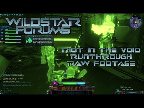 WildStar - Adventures - 'Riot in the Void' Run Through Raw Footage