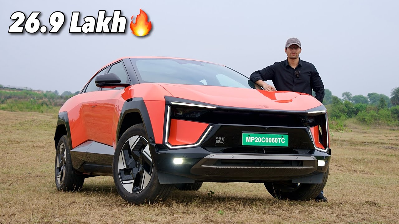 Best Looking Indian EV 🔥 2025 Mahindra BE 6 Drive Review