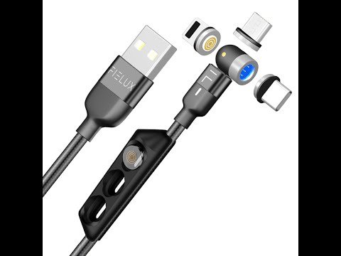 FIELUX Magneric Charging Cable All In One