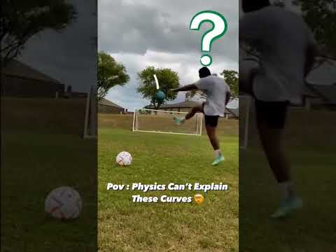 Physics Can't Explain These Curves #football #soccer #footballskills #soccerskills #skills