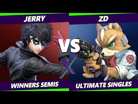 S@X 415 Winners Semis - Jerry (Joker) Vs. ZD (Fox, Wolf) Smash Ultimate - SSBU