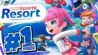 直感操作で楽しめるスポーツゲーム爆誕！『Nintendo Switch Sports Resort』を実況プレイ #1
